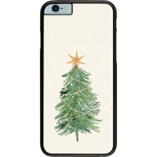 Coque iPhone 6/6s - Christmas 25 Sketch Tree