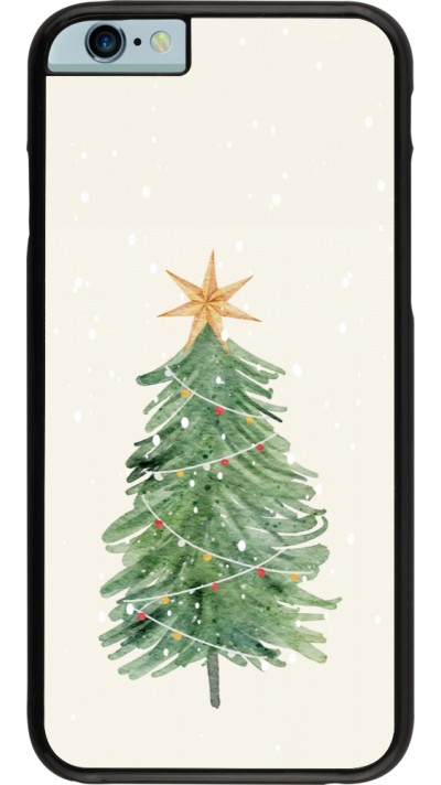 Coque iPhone 6/6s - Christmas 25 Sketch Tree