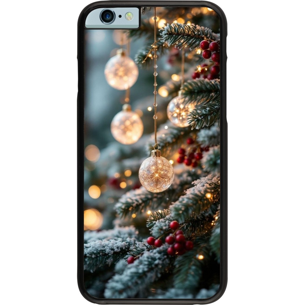 Coque iPhone 6/6s - Christmas 25 Xmas Decorated Tree
