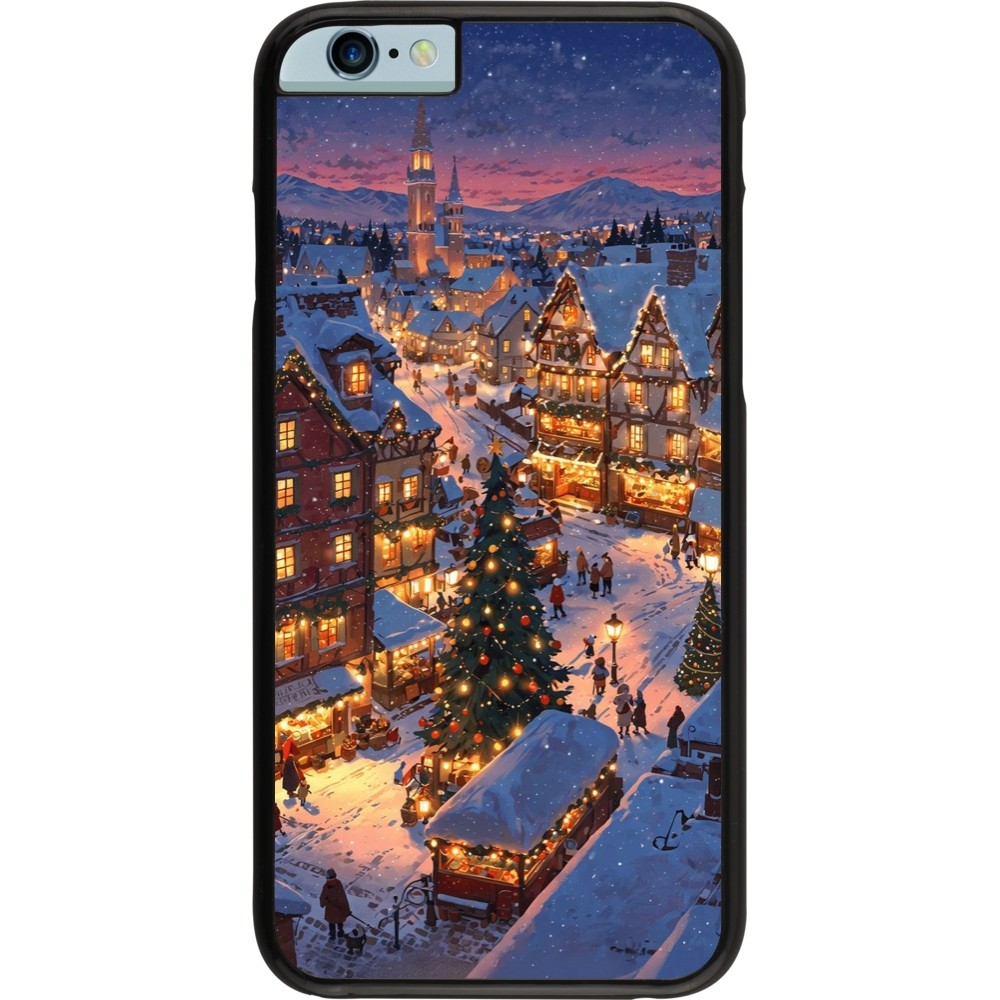 Coque iPhone 6/6s - Christmas 25 Xmas Village