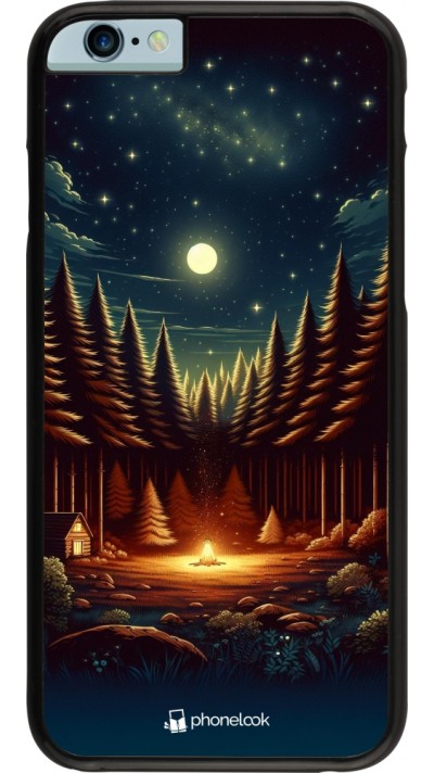Coque iPhone 6/6s - Clairière éclairée par lanterne