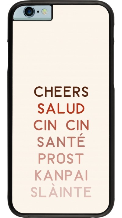 iPhone 6/6s Case Hülle - Cocktail Cheers Salud