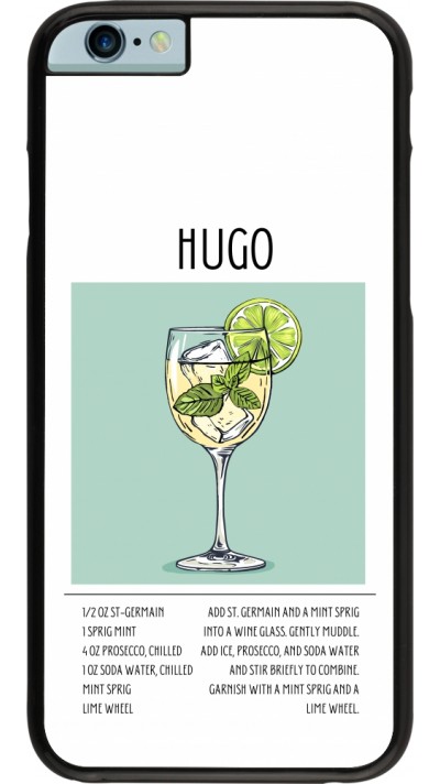 iPhone 6/6s Case Hülle - Cocktail Rezept Hugo