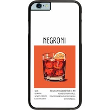 iPhone 6/6s Case Hülle - Cocktail Rezept Negroni