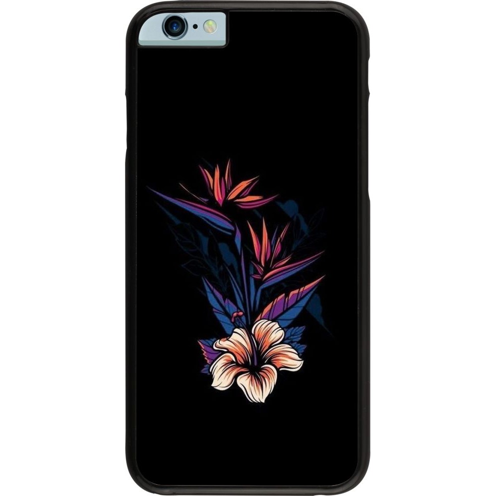 Coque iPhone 6/6s - Dark Flowers
