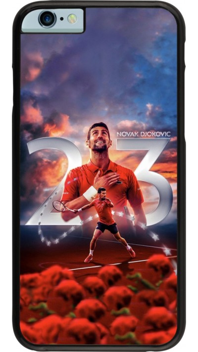 Coque iPhone 6/6s - Djokovic 23 Grand Slam