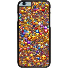 iPhone 6/6s Case Hülle - Emoji gemischt