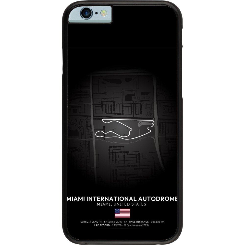 Coque iPhone 6/6s - F1 Track 2025 Miami
