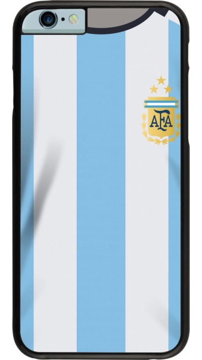 Coque iPhone 6/6s - Maillot de football Argentine 2022 personnalisable