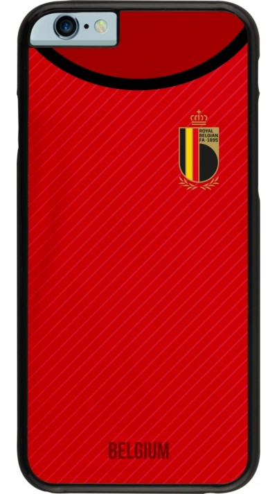 Coque iPhone 6/6s - Maillot de football Belgique 2022 personnalisable