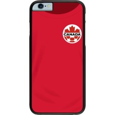 Coque iPhone 6/6s - Maillot de football Canada 2022 personnalisable