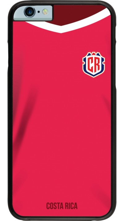 Coque iPhone 6/6s - Maillot de football Costa Rica 2022 personnalisable