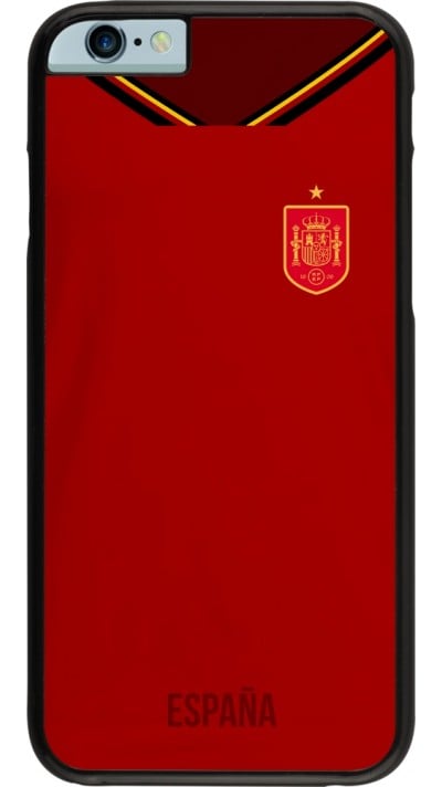 Coque iPhone 6/6s - Maillot de football Espagne 2022 personnalisable