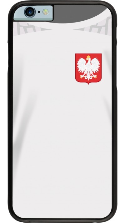 Coque iPhone 6/6s - Maillot de football Pologne 2022 personnalisable