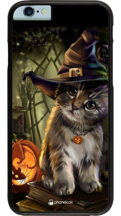 Hülle iPhone 6/6s - Halloween 21 Witch cat