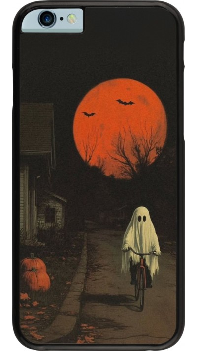 Coque iPhone 6/6s - Halloween 2025 Ghost on a bicycle