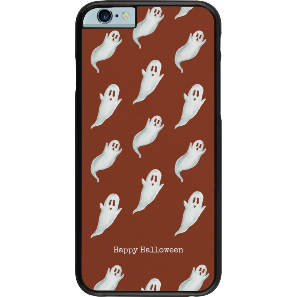Coque iPhone 6/6s - Halloween 2025 Pattern of ghosts