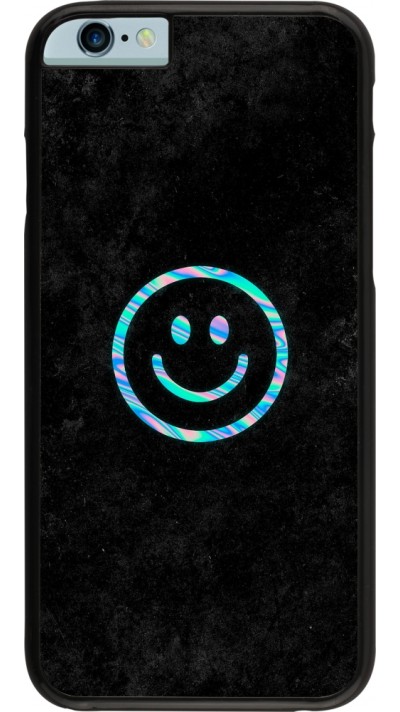 iPhone 6/6s Case Hülle - Happy smiley irisirt