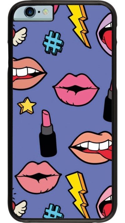 iPhone 6/6s Case Hülle - Lips and lipgloss