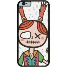 iPhone 6/6s Case Hülle - Little Girl Sketch