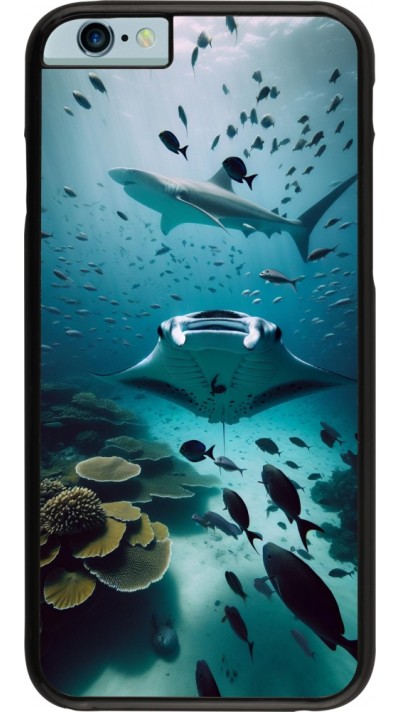 Coque iPhone 6/6s - Manta Lagon Nettoyage