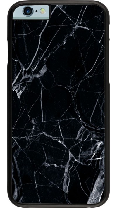 Hülle iPhone 6/6s - Marble Black 01