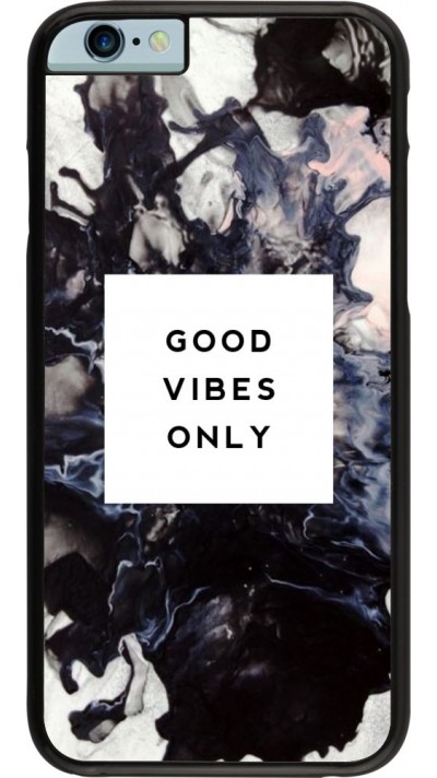 Hülle iPhone 6/6s - Marble Good Vibes Only