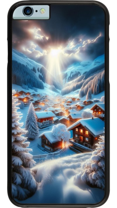 Coque iPhone 6/6s - Mont Neige Lumière