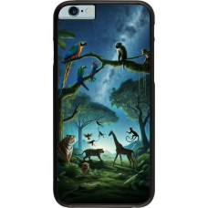 iPhone 6/6s Case Hülle - Paradies der exotischen Tiere