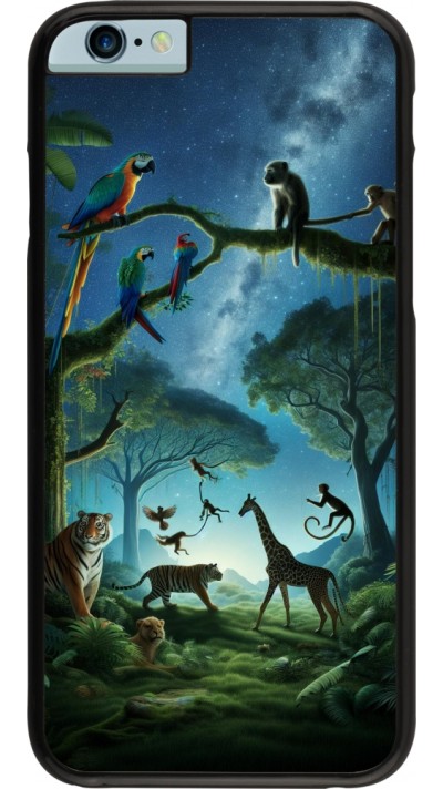 iPhone 6/6s Case Hülle - Paradies der exotischen Tiere