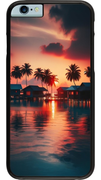 iPhone 6/6s Case Hülle - Paradies Malediven
