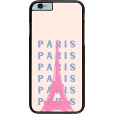 iPhone 6/6s Case Hülle - Paris Pink Print