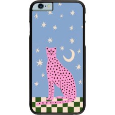 Coque iPhone 6/6s - Pink leopard with stars 2026