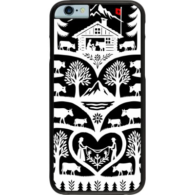 Coque iPhone 6/6s - Poya Suisse 2 noir