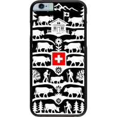 Coque iPhone 6/6s - Poya Suisse 3 noir