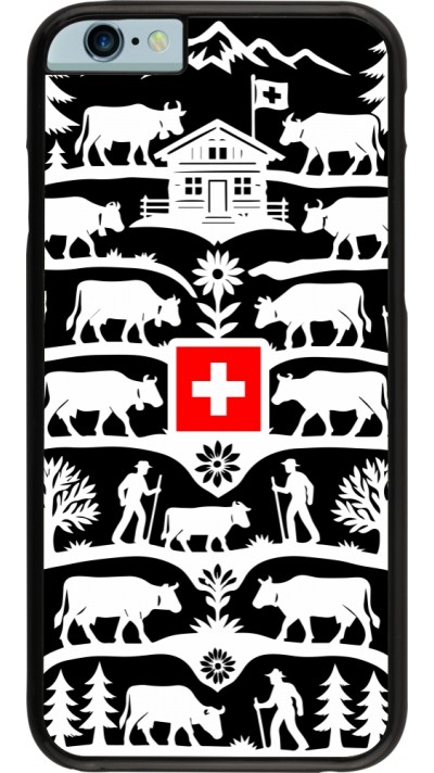 Coque iPhone 6/6s - Poya Suisse 3 noir