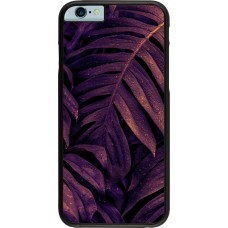 iPhone 6/6s Case Hülle - Purple Light Leaves