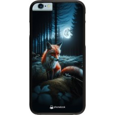 Coque iPhone 6/6s - Renard lune forêt