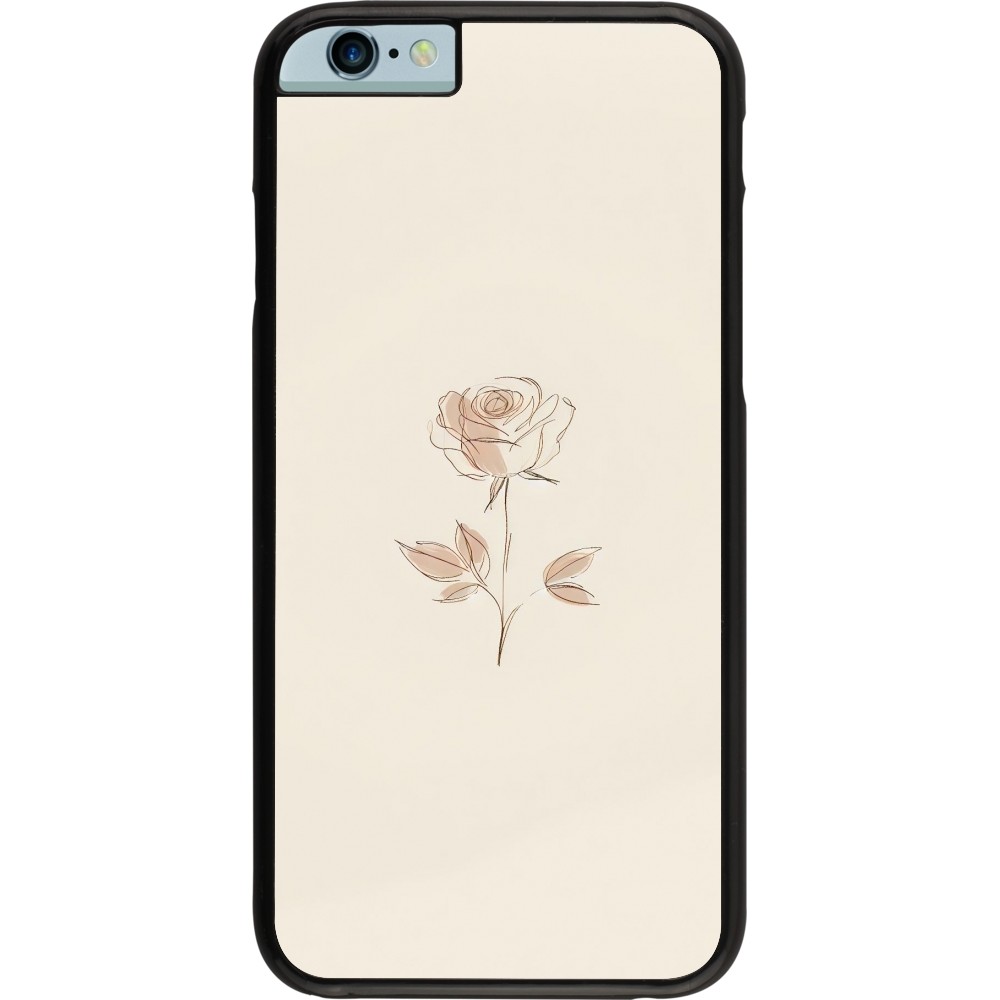 Coque iPhone 6/6s - Sable Rose Minimaliste