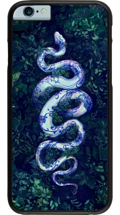 iPhone 6/6s Case Hülle - Snake Blue Anaconda