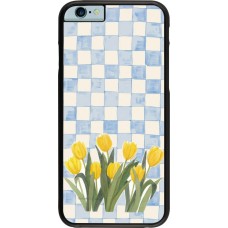 iPhone 6/6s Case Hülle - Blue vichy tulips Spring 2026