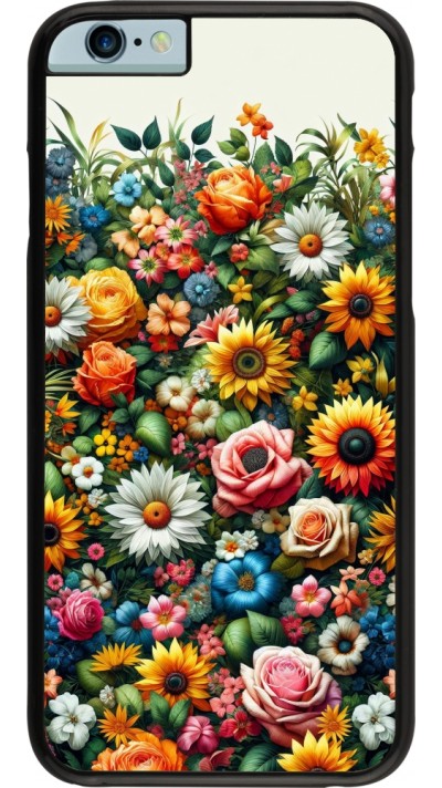 iPhone 6/6s Case Hülle - Sommer Blumenmuster