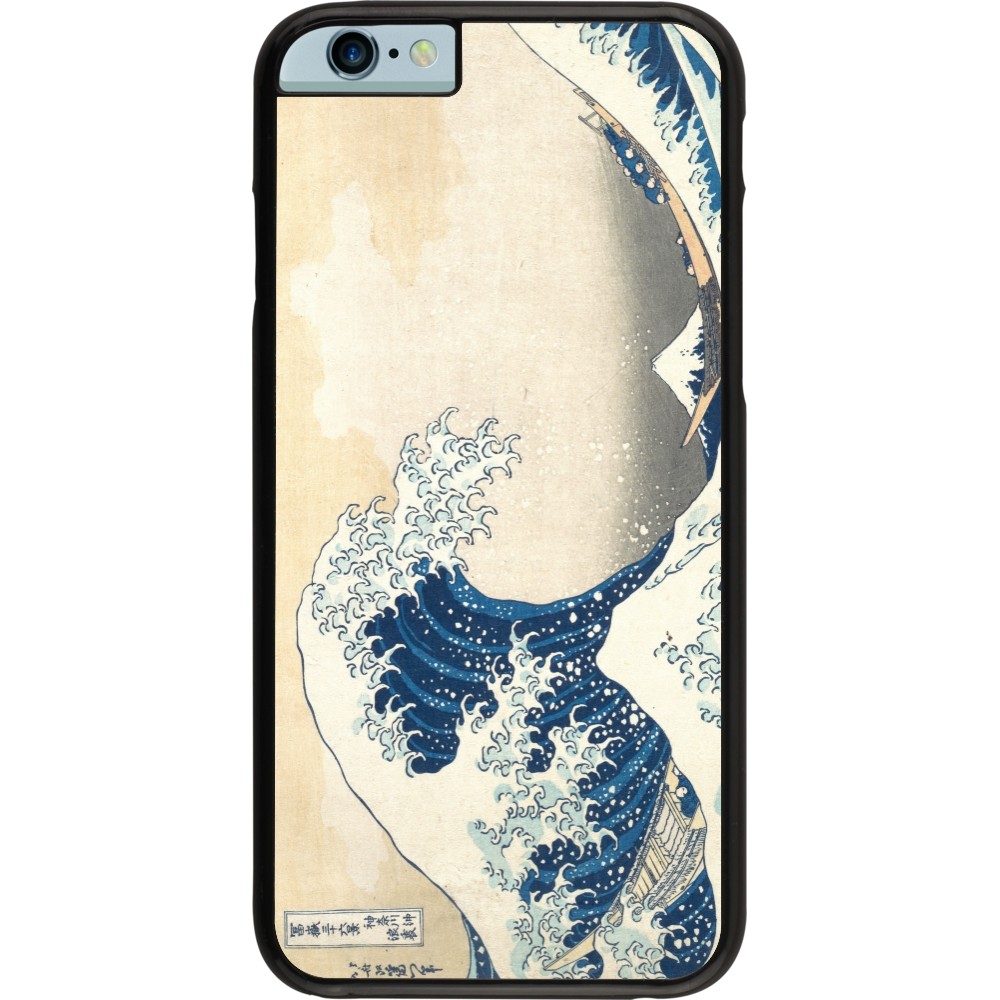 Coque iPhone 6/6s - Tableau art - La Grande Vague de Kanagawa - Hokusai