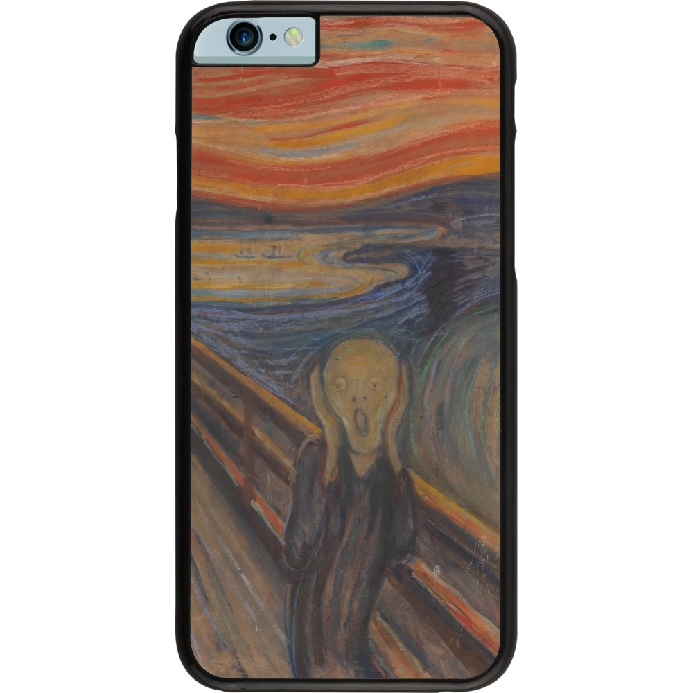 Coque iPhone 6/6s - Tableau art - Le Cri - Edvard Munch