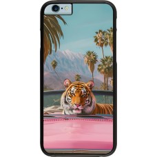 iPhone 6/6s Case Hülle - Tiger Auto rosa