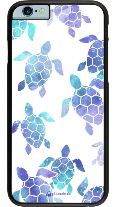 Hülle iPhone 6/6s - Turtles pattern watercolor