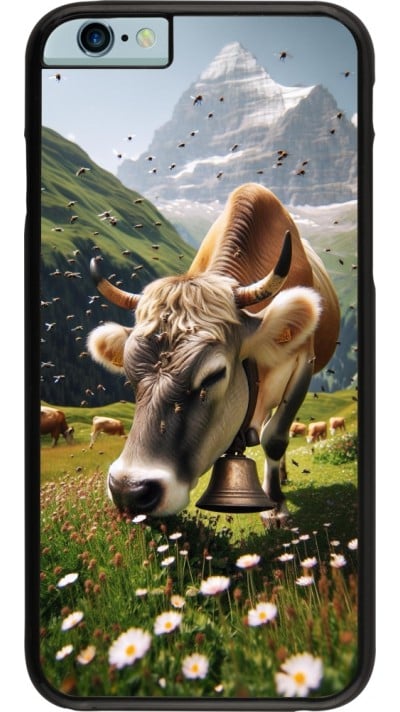 Coque iPhone 6/6s - Vache montagne Valais