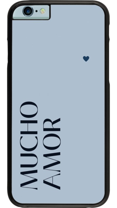 Coque iPhone 6/6s - Valentine 2024 mucho amor azul