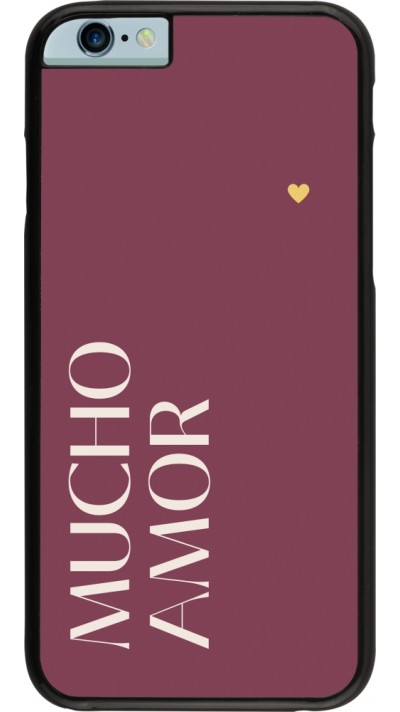 iPhone 6/6s Case Hülle - Valentine 2024 mucho amor rosado