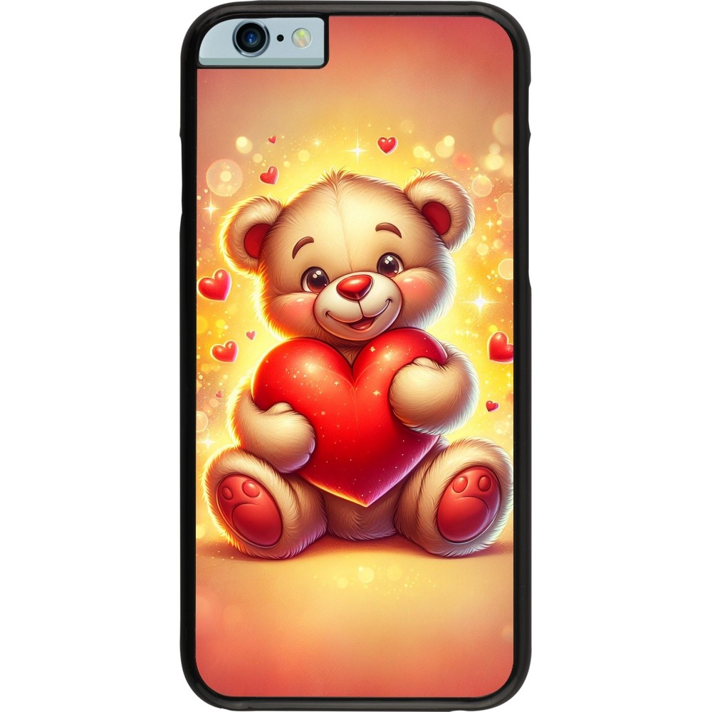 iPhone 6/6s Case Hülle - Valentin 2024 Teddy Liebe